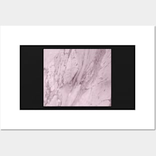 Texture pink marble structure Posters and Art